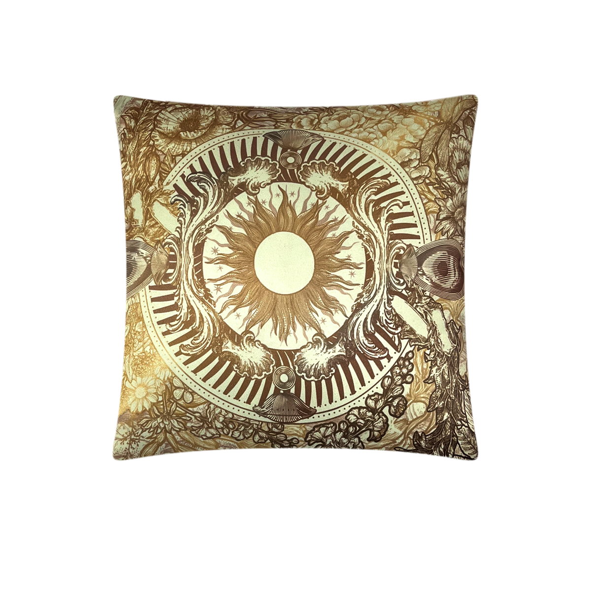 CH 35/Olive Glimmer Cushion