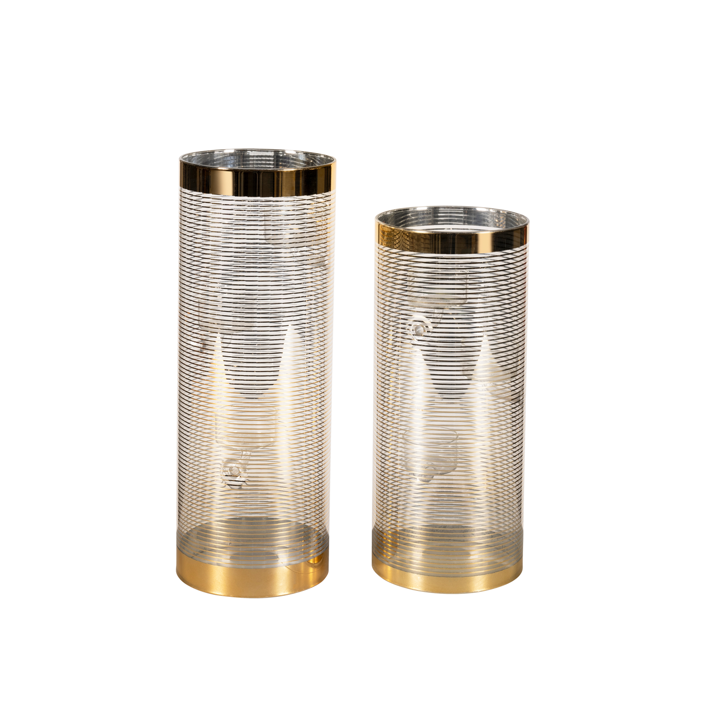 Fairy Light Jars (Set of 2) Candle Cylinders