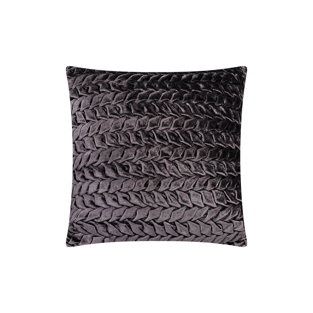 CH16A/ Braided Velvet Cushion