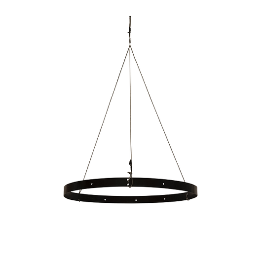 Noir Circle Chandelier