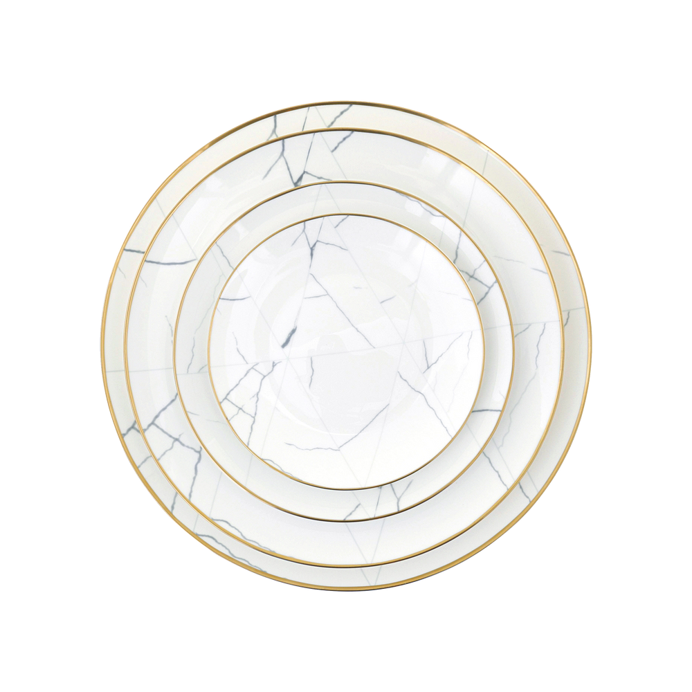 Marble Plate Set