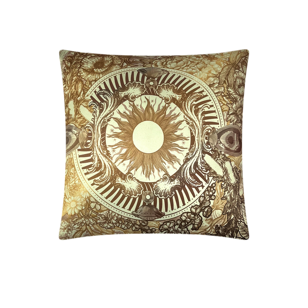 CH 35/Olive Glimmer Cushion