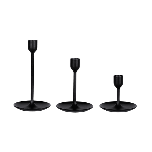 Dark Elegance (Set of 3) Candle Holder