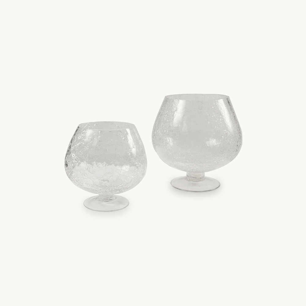 Tempered Goblet (Set of 2) Candle Holder