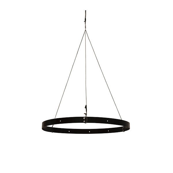 Noir Circle Chandelier