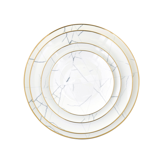 Marble Plate Set