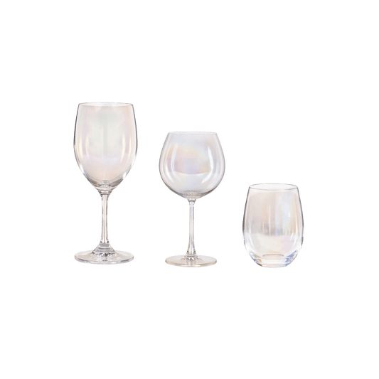 Rainbow Glassware Set