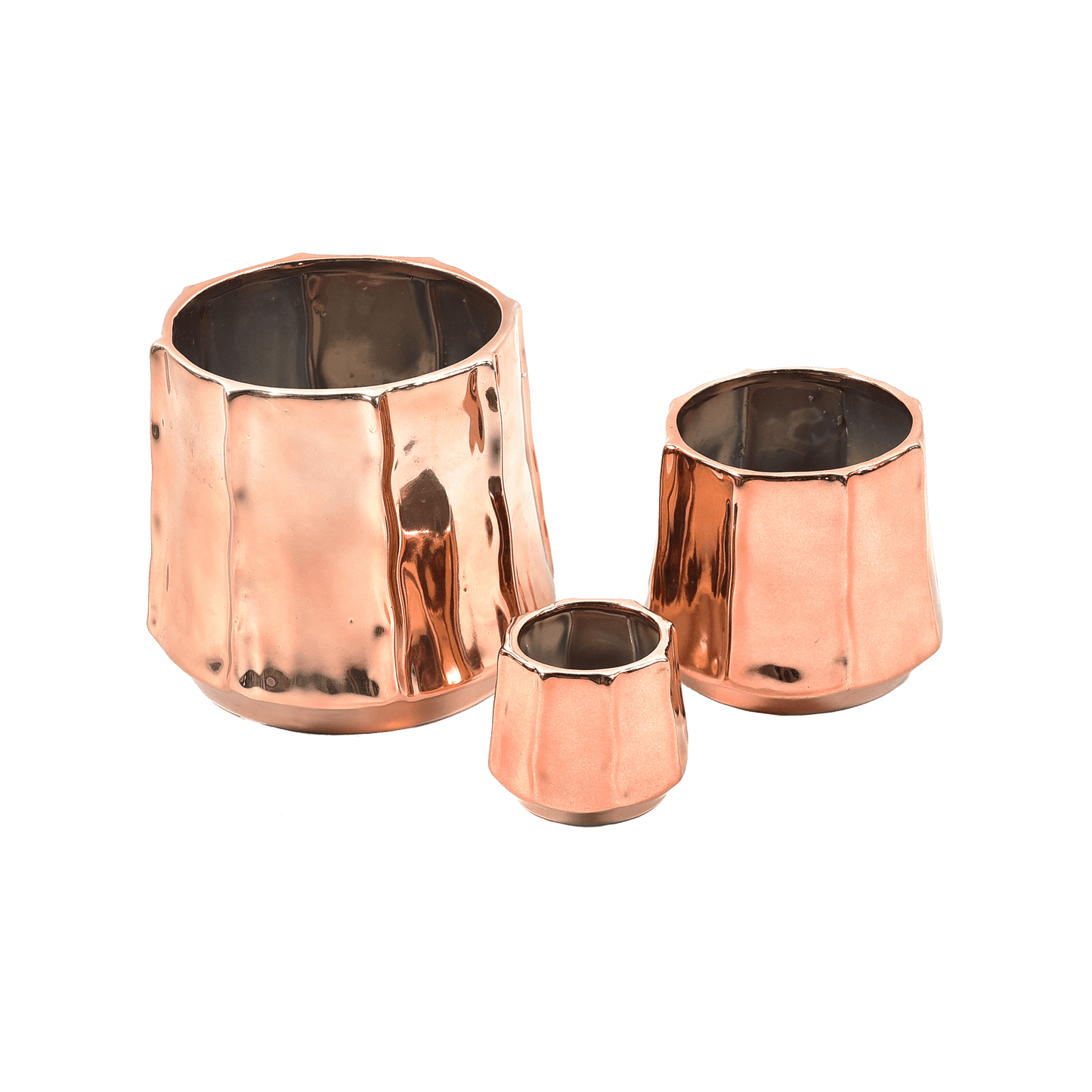 Rust Vase Set